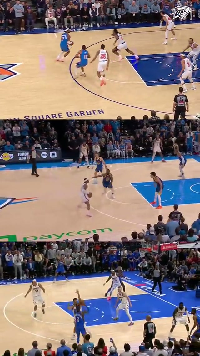 3 games, 3 daggers, 2 clutch 🗡️ #okcthunder #nba #sga