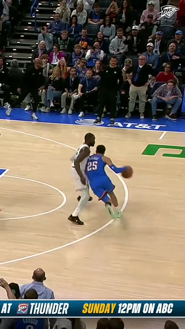 The bucket that gave SGA the most consecutive 20+ point games in NBA HISTORY ‼️