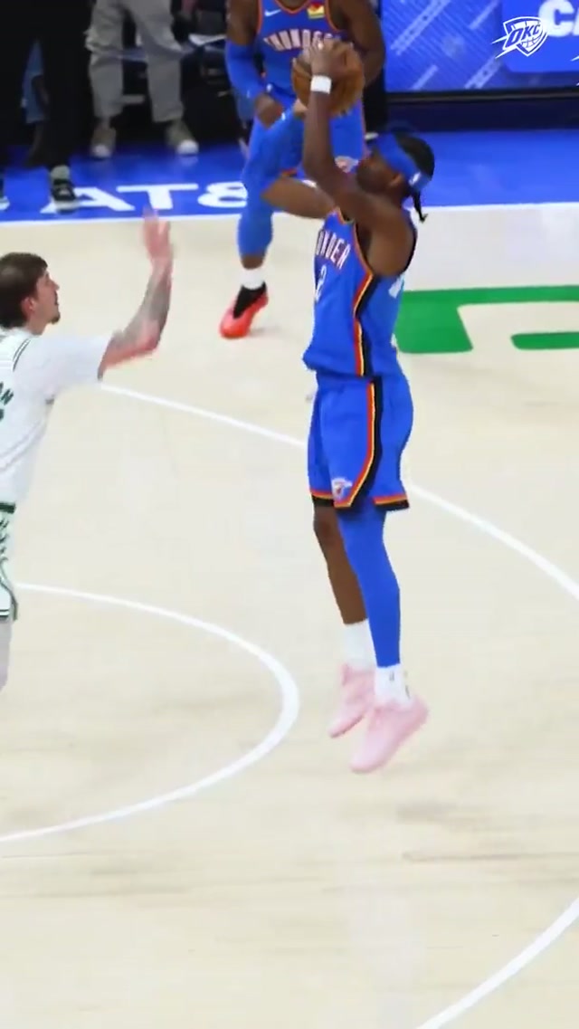 Relive the moment @Shai Gilgeous-Alexander made history, from every angle 🎥