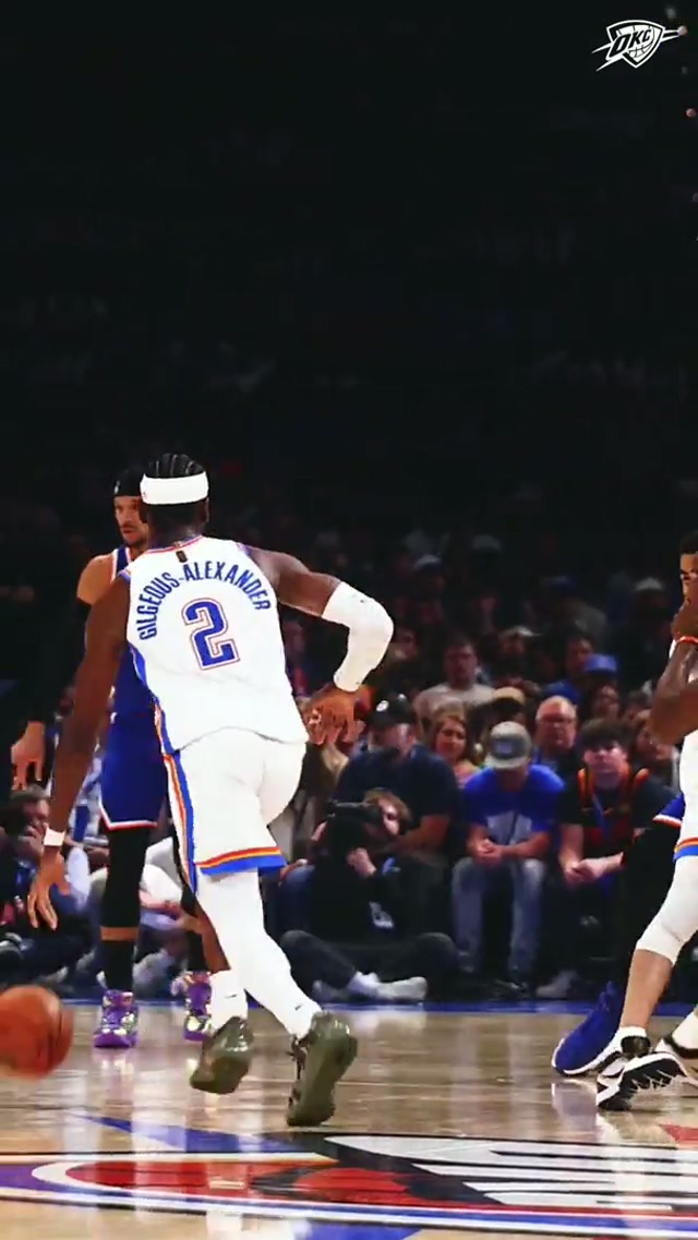 Walk-off vibes from Shai 😤