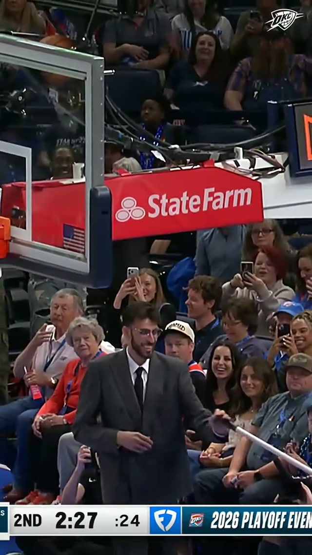 No need to fear, Chet is here 😂 @Chet holmgren #okcthunder 