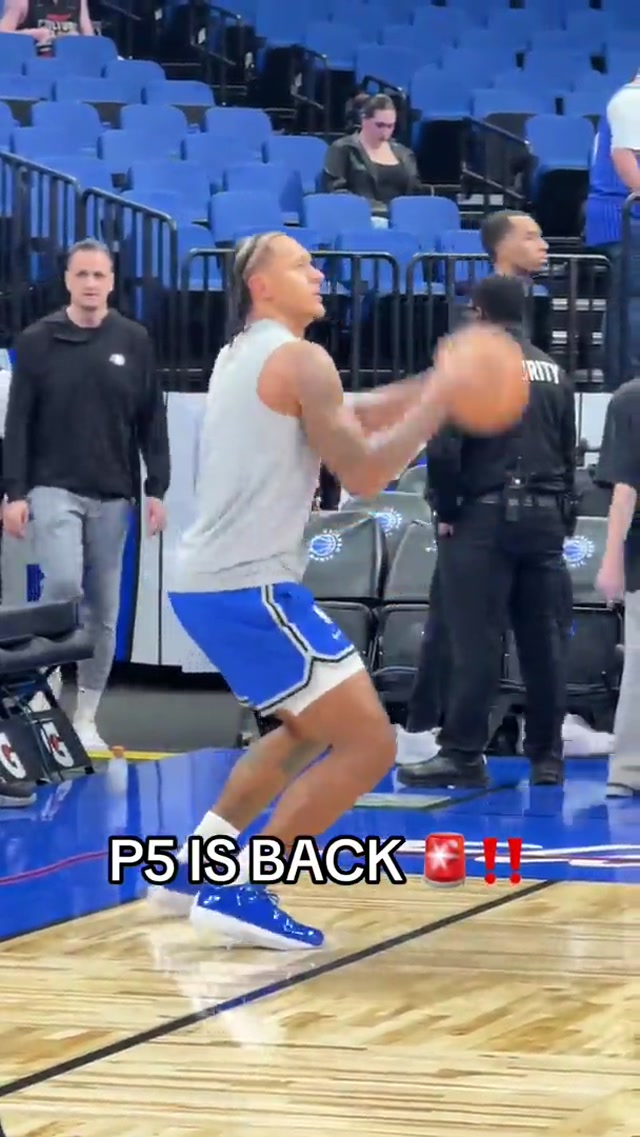 @Paolo Banchero💨 is back! 😤🚨‼️ #NBA #OrlandoMagic 