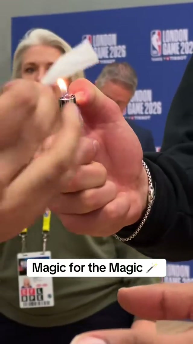 london is full of Magic 🪄 

 #NBA #OrlandoMagic 