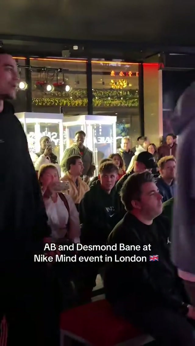 AB and Bane pulled up to the Nike Mind event in the LDN 🇬🇧 #NBA #OrlandoMagic 