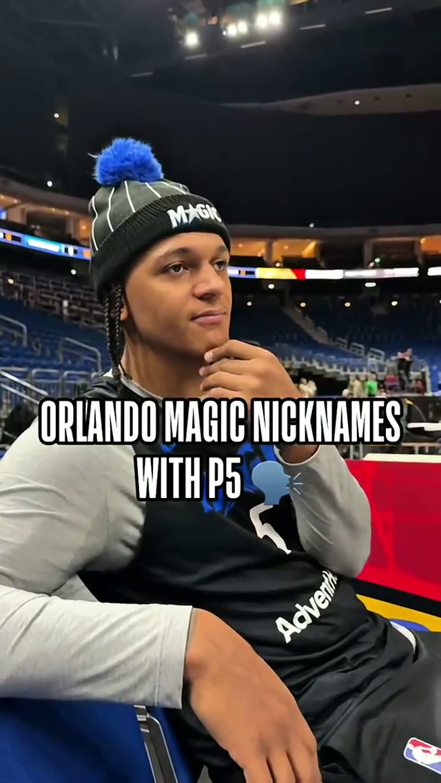@Paolo Banchero💨 with all his teammates’ nicknames 😆 🎥: @NBA #NBA #OrlandoMagic 