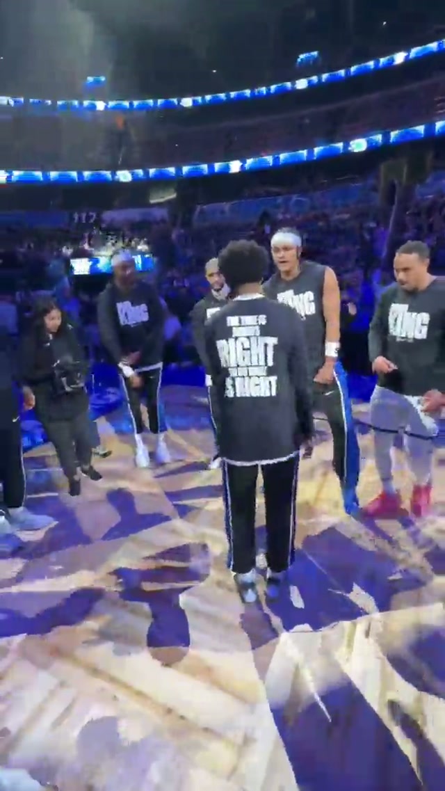 live from Orlando 🕺🏽 #NBA #OrlandoMagic 