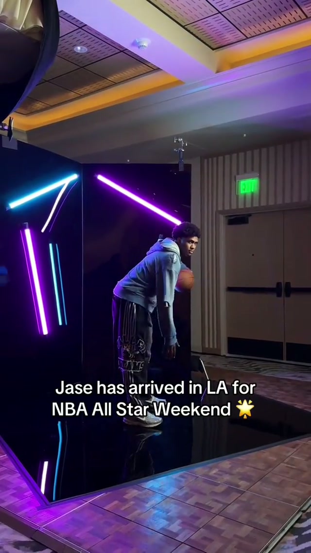 live from Los Angeles with Jase Richardson 😤🌟🔥  #NBA #OrlandoMagic 