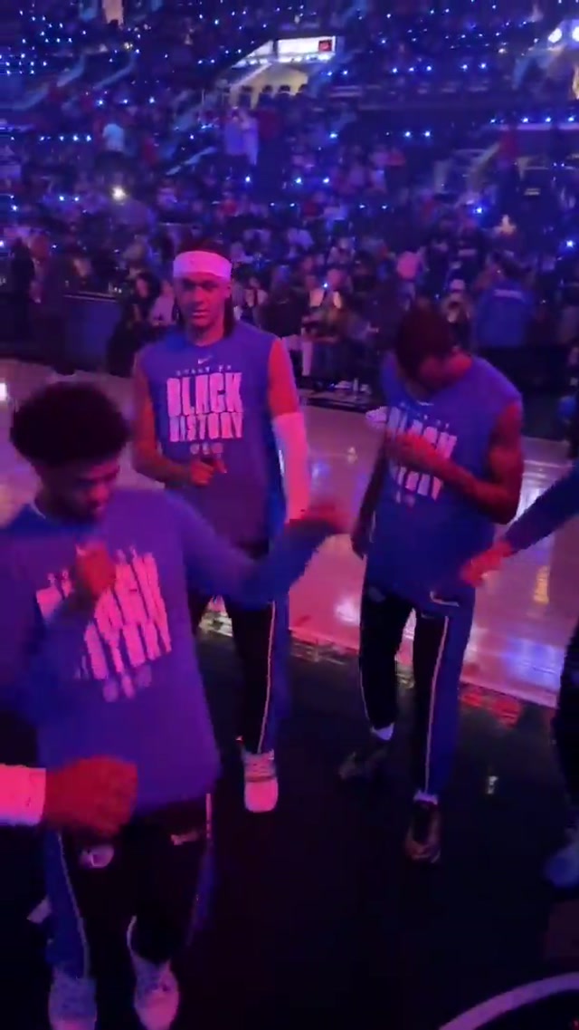 live from Los Angeles 🕺🏽 #NBA #OrlandoMagic 