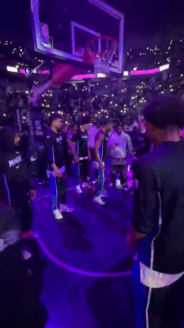 live from Minneapolis 🕺🏽 #NBA #OrlandoMagic 