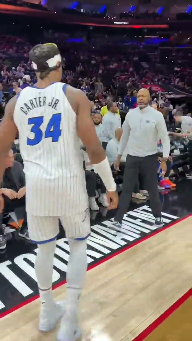 Dell is locked in 😤 #NBA #OrlandoMagic 