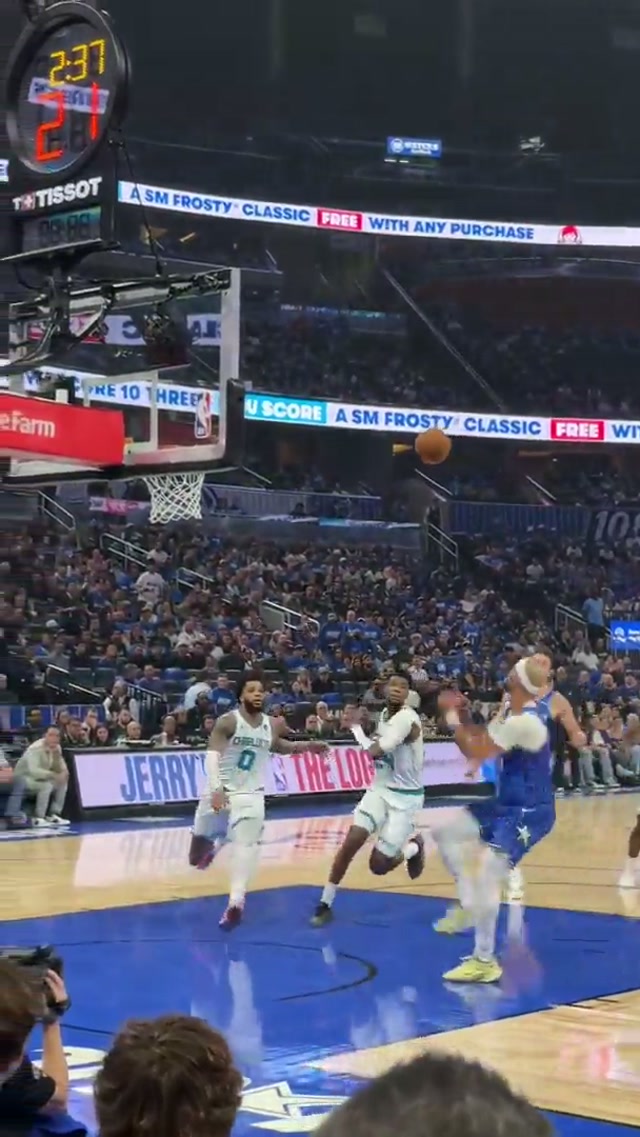 ORLANDO, WE HEAR YOU. 🗣️🗣️🗣️ #NBA #OrlandoMagic 