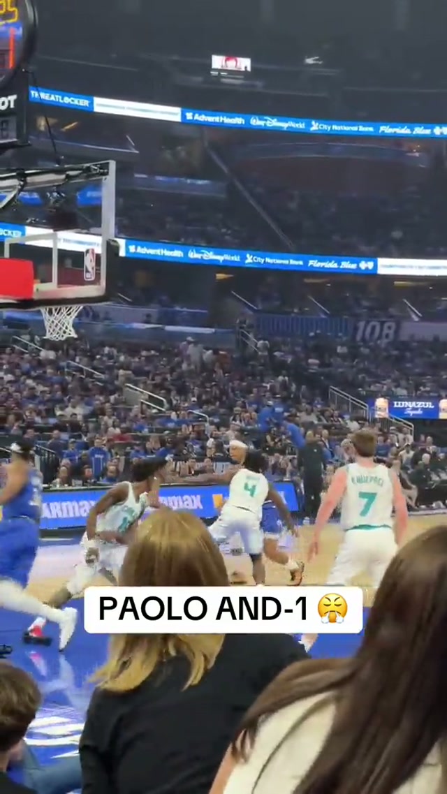 PAOLO BANCHEROOOO 🗣️🗣️🗣️ #OrlandoMagic 