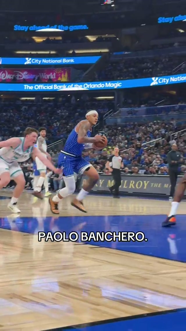 P5 with the POSTER SLAM. 😤 #NBA #OrlandoMagic 