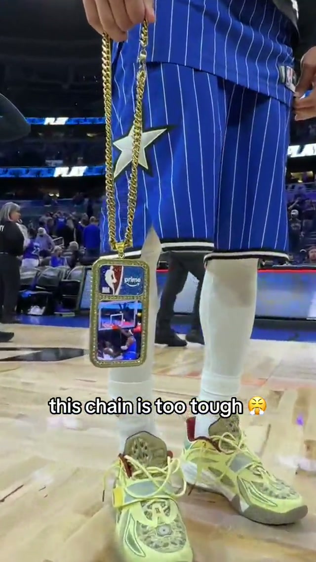 the P5 POSTER on it too 🔥😤 #NBA #OrlandoMagic 