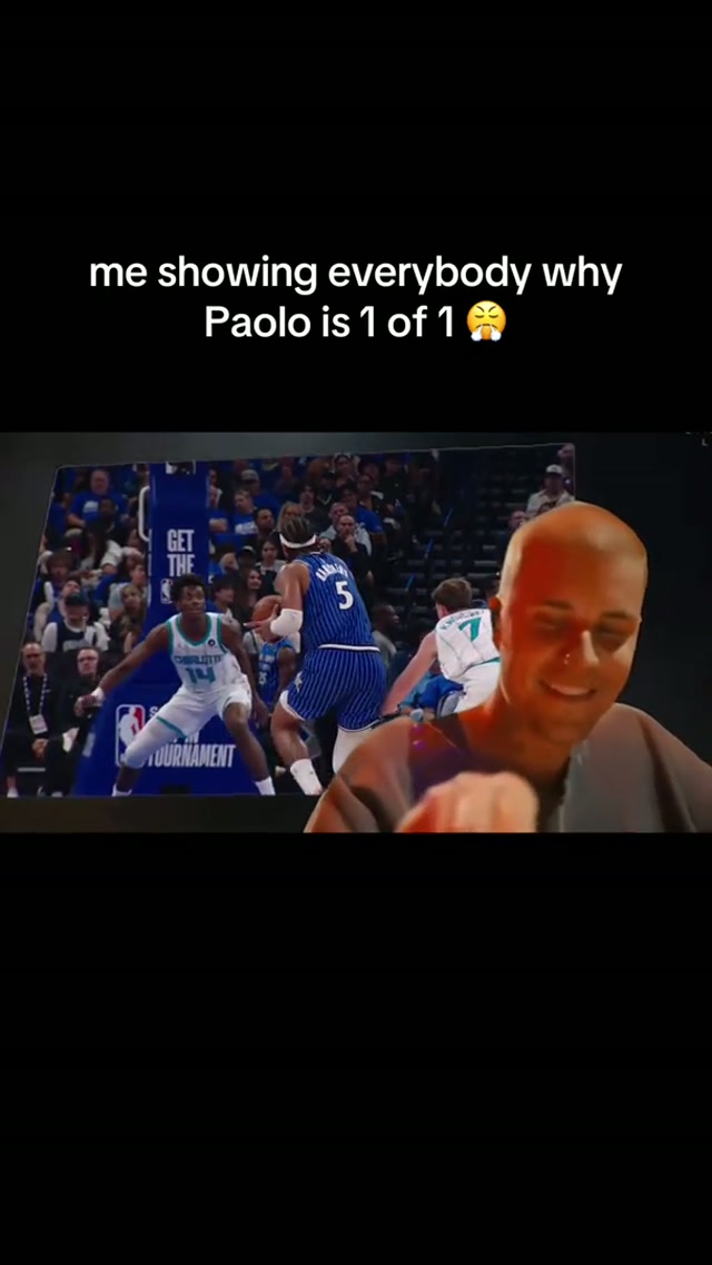 PAOLO IS HIM. 😤 #NBA #OrlandoMagic 