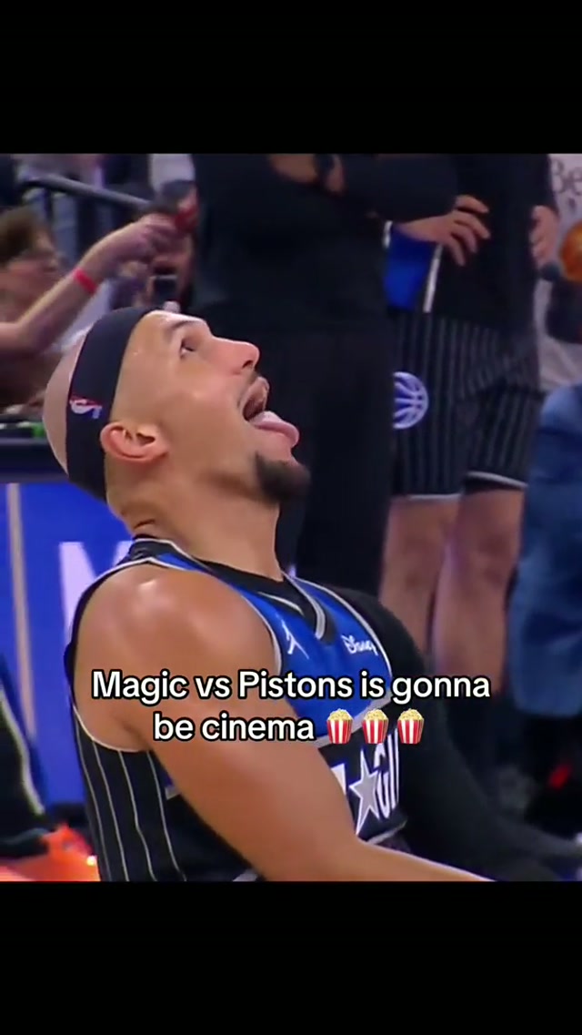 Round 1 is about to be a motion picture 🍿😤 #NBA #OrlandoMagic 