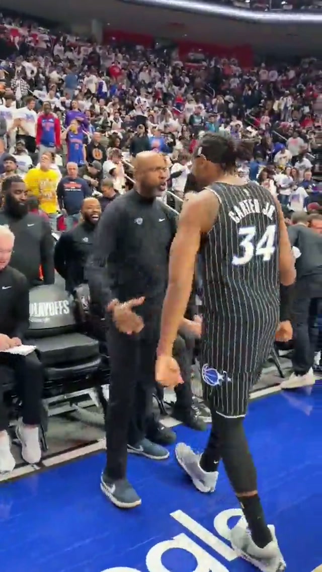 Gametime in Detroit 😤 #NBA #OrlandoMagic 