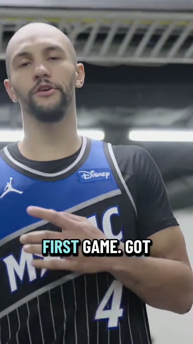 walkoff interview with Jalen Suggs after Game 1 🎙️ #NBA #OrlandoMagic 