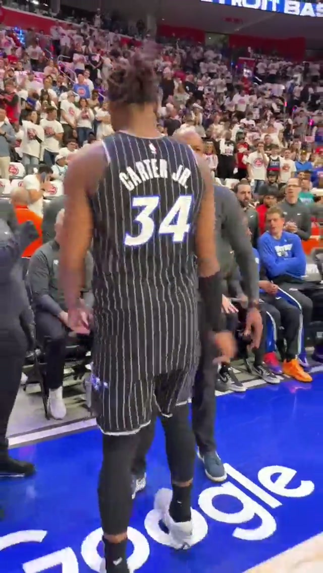 GAMETIME IN DETROIT. 😤 #NBA #OrlandoMagic 