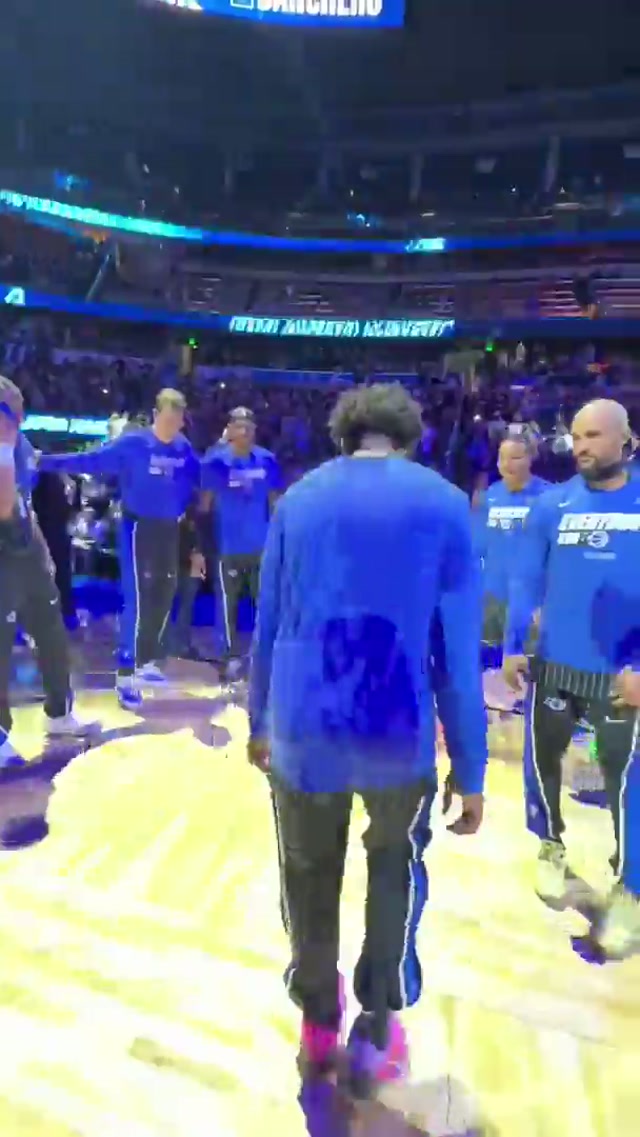 Live from Orlando 🕺 #NBA #OrlandoMagic 