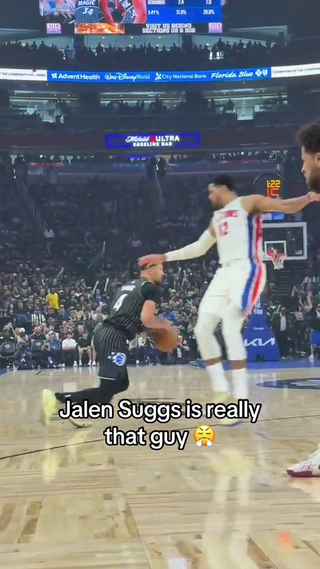 JALEN SUGGS. 🍿 #NBA #OrlandoMagic 