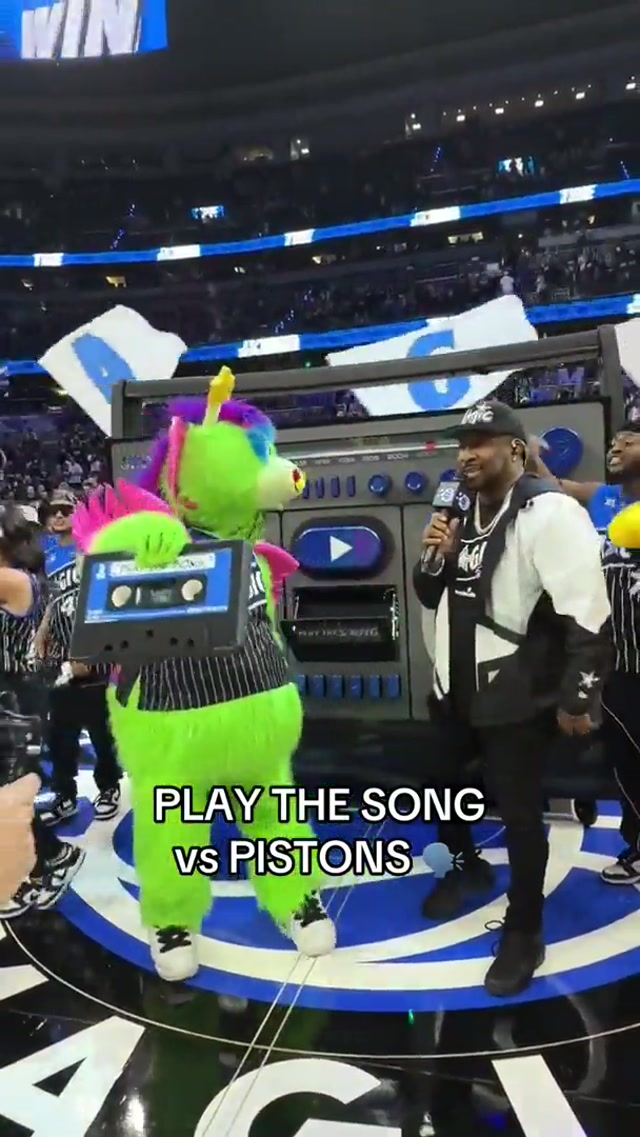 GIVE @STUFF HIS THEME MUSIC 🎶 #NBA #OrlandoMagic 