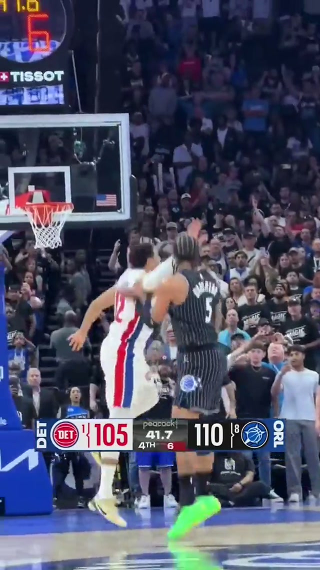PB WITH THE CLUTCH J. 😤3️⃣ #NBA #OrlandoMagic 