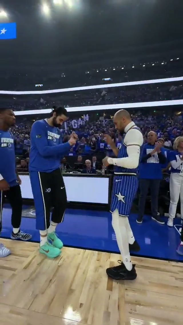 Game 4 ready in Orlando 😤 #NBA #OrlandoMagic 