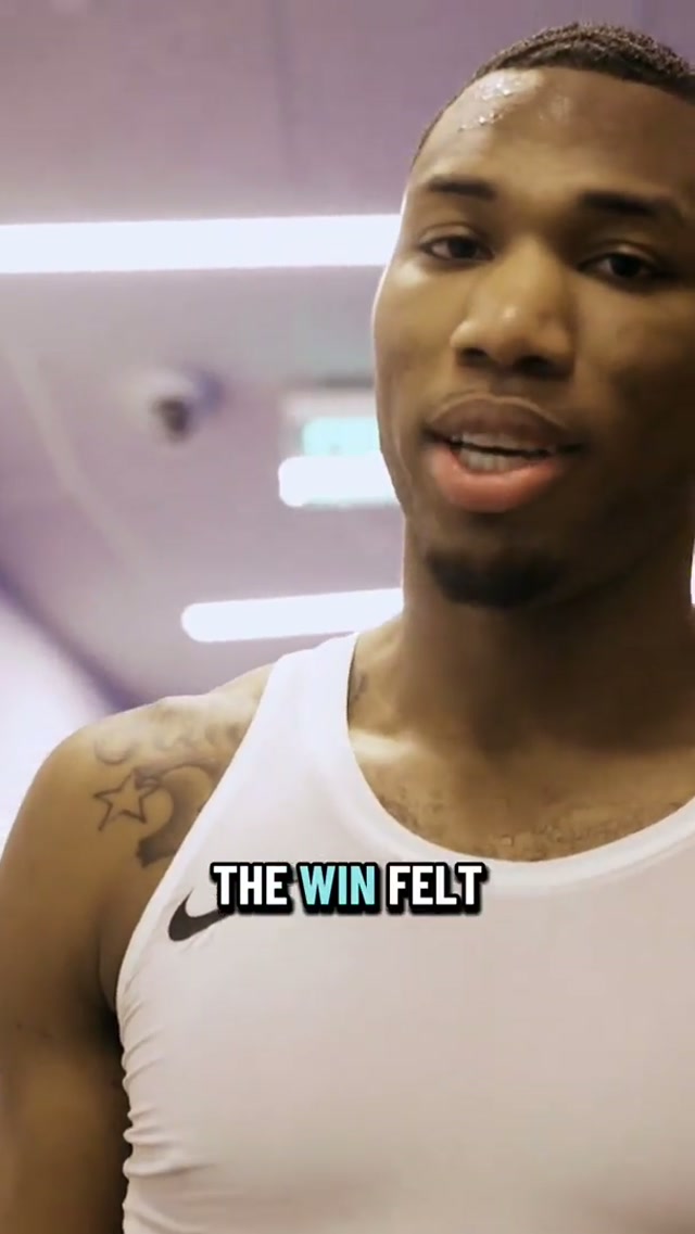 Jamal Cain Walkoff interview after the Game 4 W 🗣️ #NBA #OrlandoMagic 