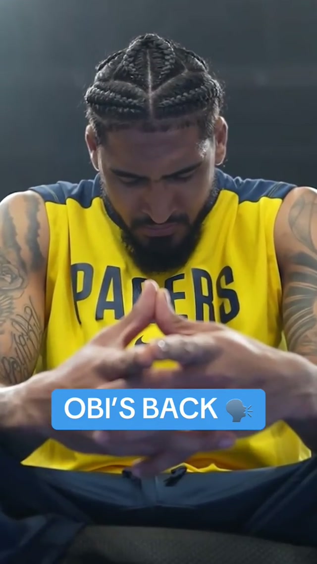 Obi Toppin has entered the chat 🔥 #nba #pacers #obitoppin #basketball #indiana