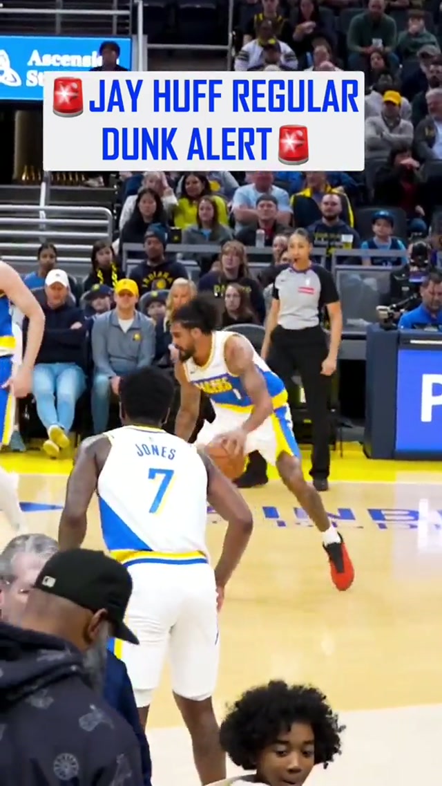 Jay Huff regular dunk alert 🚨 #nba #pacers #basketball #jayhuff #dunk