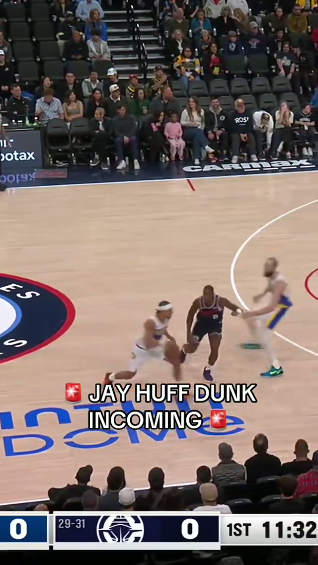 Another day, another Jay Huff dunk #pacers #indiana #nba #dunk 