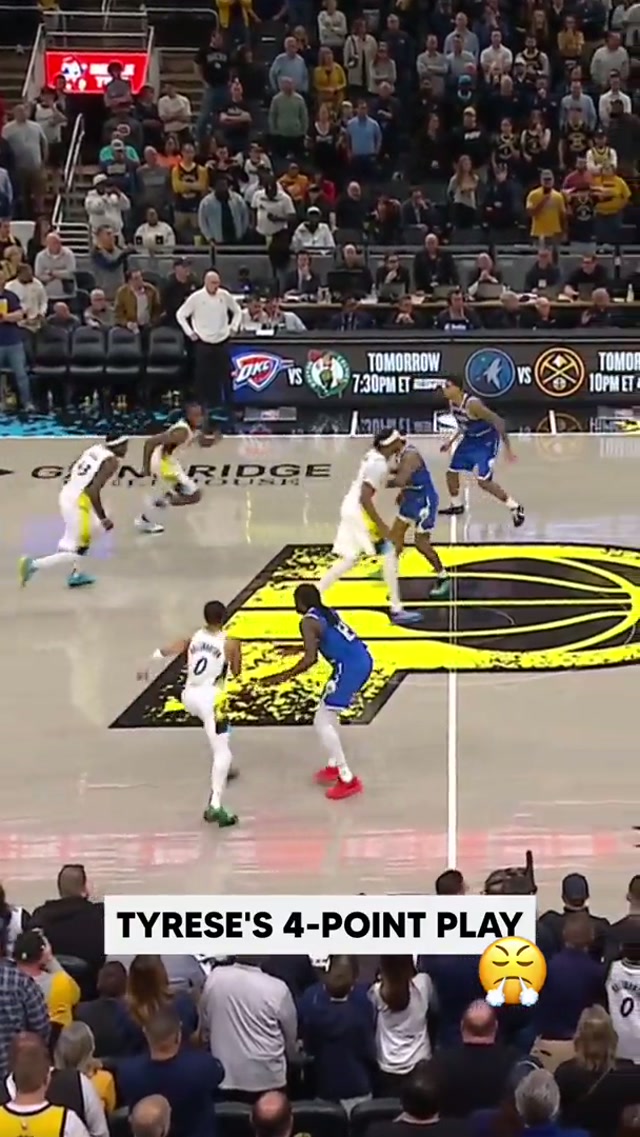 Just like we drew it up ✍️

Tyrese Haliburton’s 4-point play to beat the Bucks was 1 year ago today. #pacers #nba #basketball #tyresehaliburton #indiana 