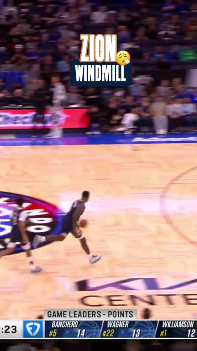 Trust. Turn your sound 🆙 #zionwilliamson #windmill #basketballtiktok #highlights #nbaedits 