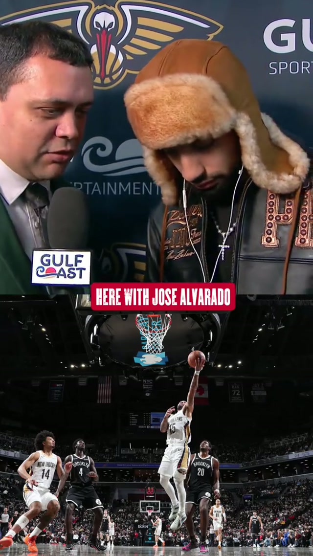 Jose on playing in his hometown 🥹 #josealvarado #gta #nba #Brooklyn #hometown 