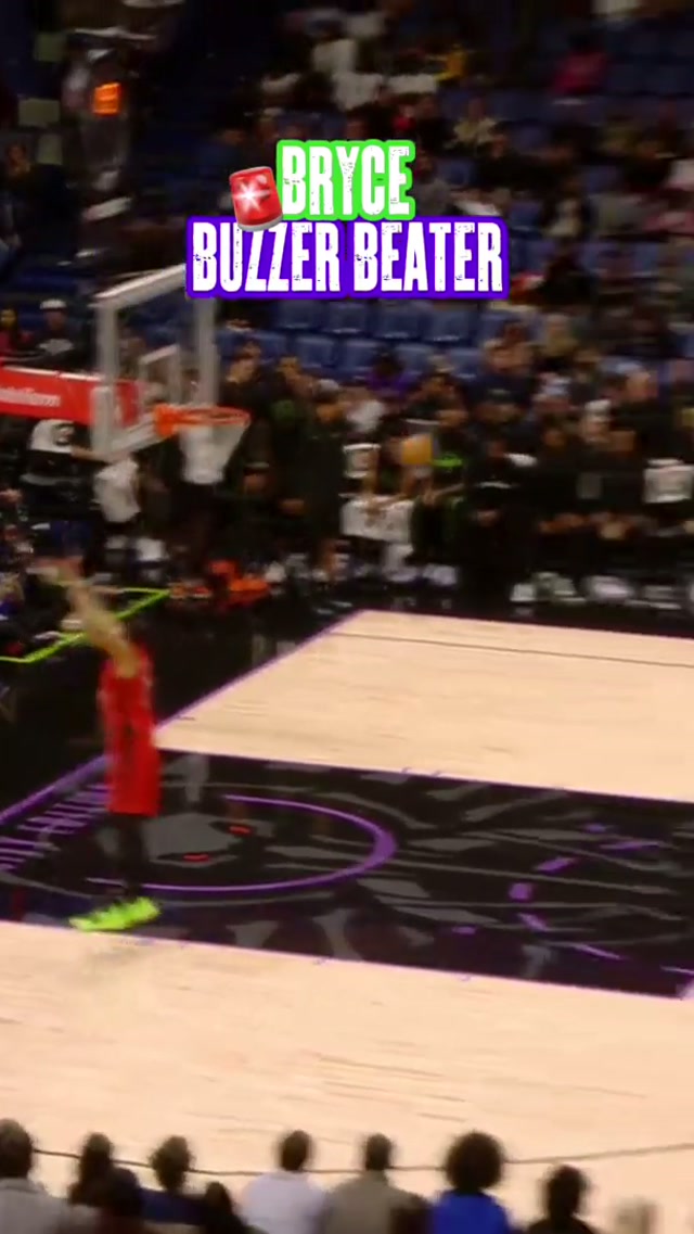 AT THE BUZZER #buzzerbeater #threepointer #brycemcgowens #baller #hooper 