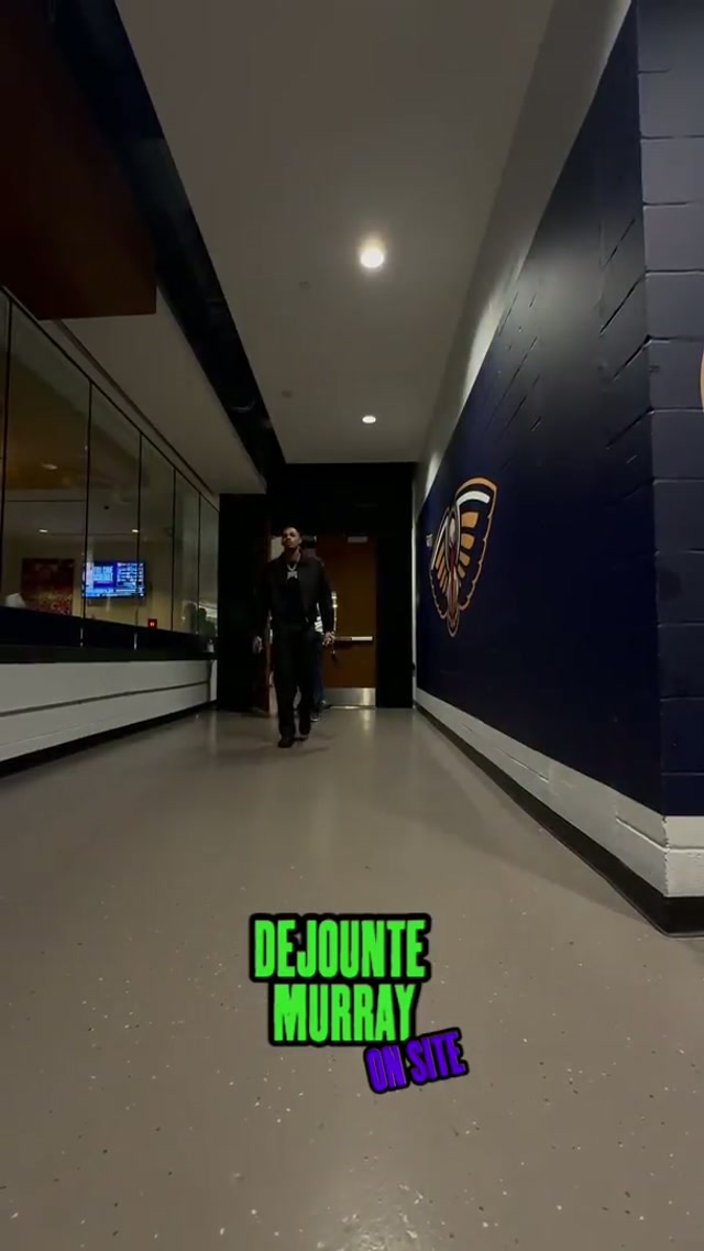 It’s been a long time coming 👀👏 #neworleanspelicans #dejountemurray #hesback #nbastyle #arrival