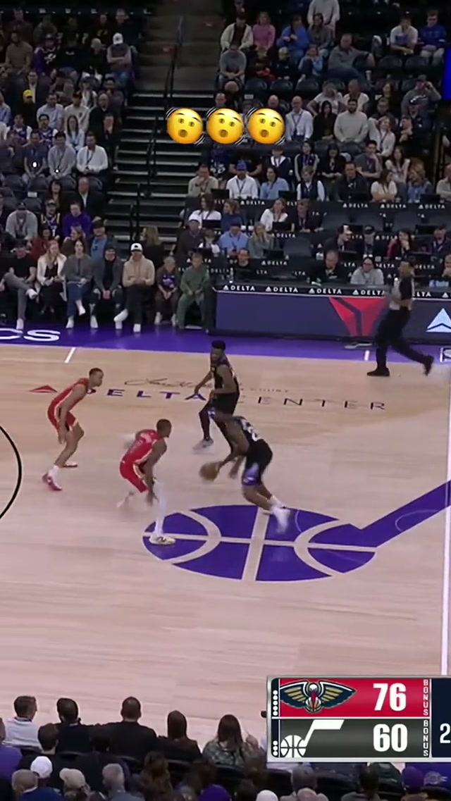 oh. my. #steal #dunk #dime #nba #neworleanspelicans 