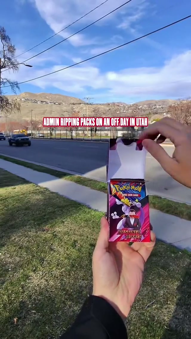 If there’s one thing admin is gonna do it’s celebrate Pokémon Day #pokemon #packrip #pokemon30 #pokemontiktok 