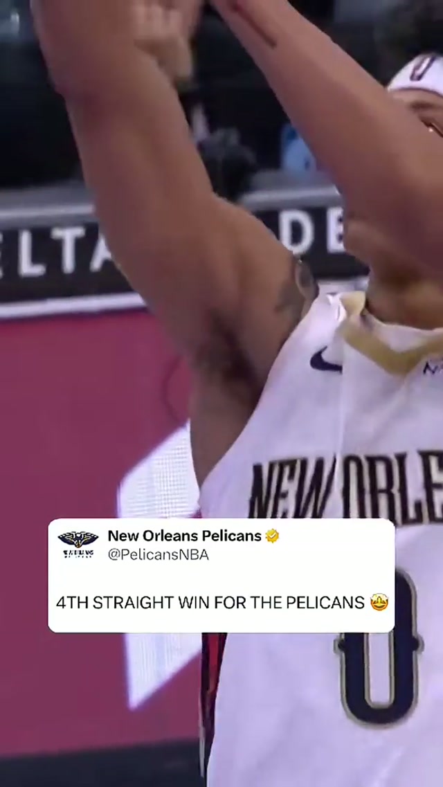 Pelicans are streaking #NBA #Pelicans #Winning #basketball 