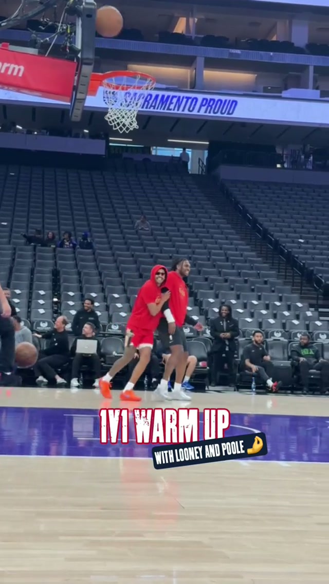 a little teammate rivalry is fun 🤷 #neworleanspelicans #jordanpoole #rivalry #nbabasketball