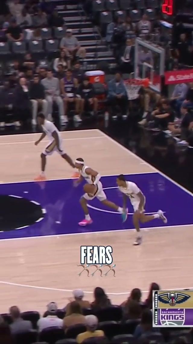 Jeremiah Fears is so good at basketball #fears #nba #pelicans #hooper 
