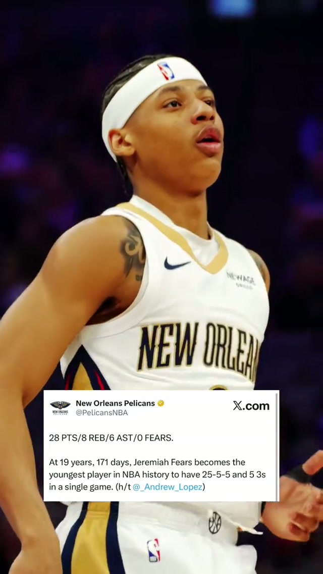 bro is like that #jeremiahfears #nba #hooper #chicago #neworleans 