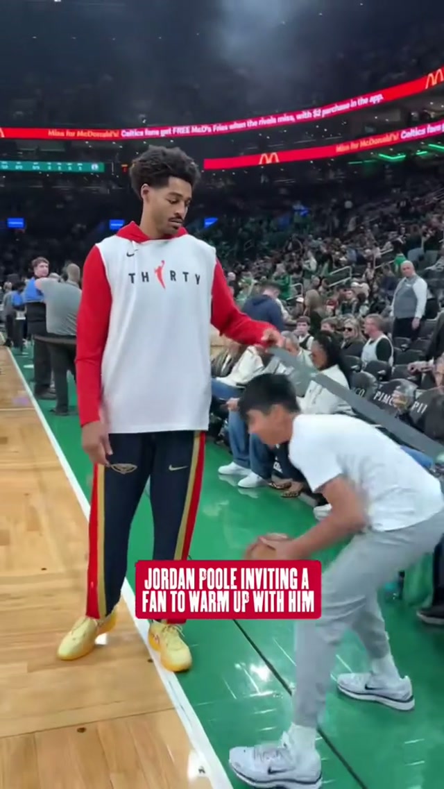 Not ready for these moments to be over 😢 #wholesome #jordanpoole #nbafans #scuba