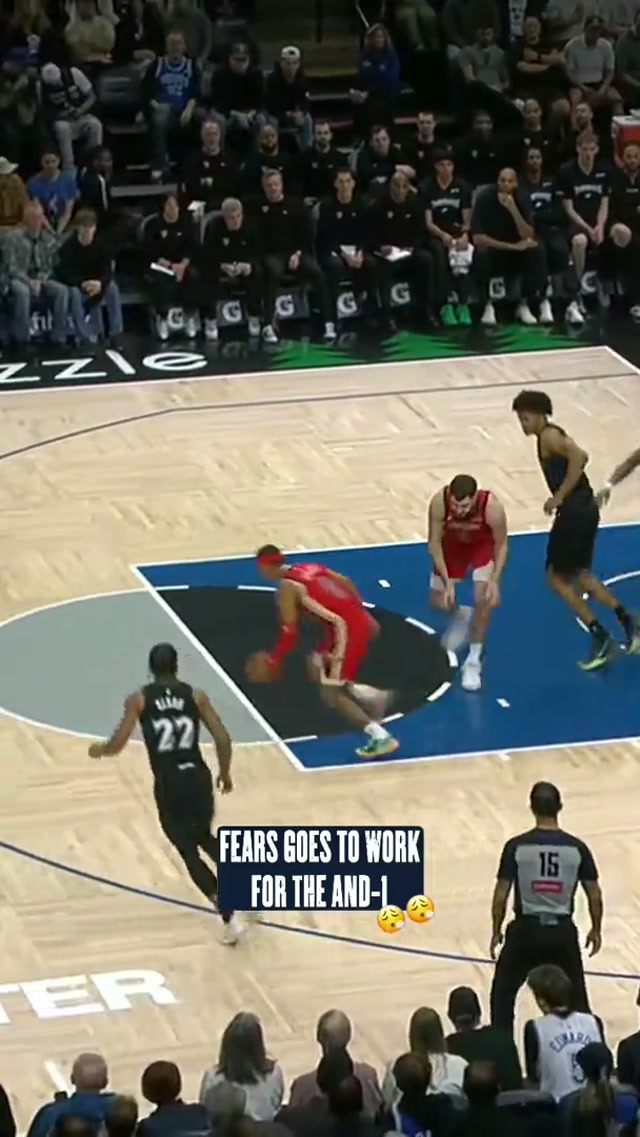 Tuff. #jeremiahfears #neworleanspelicans #nbahighlights #andone 
