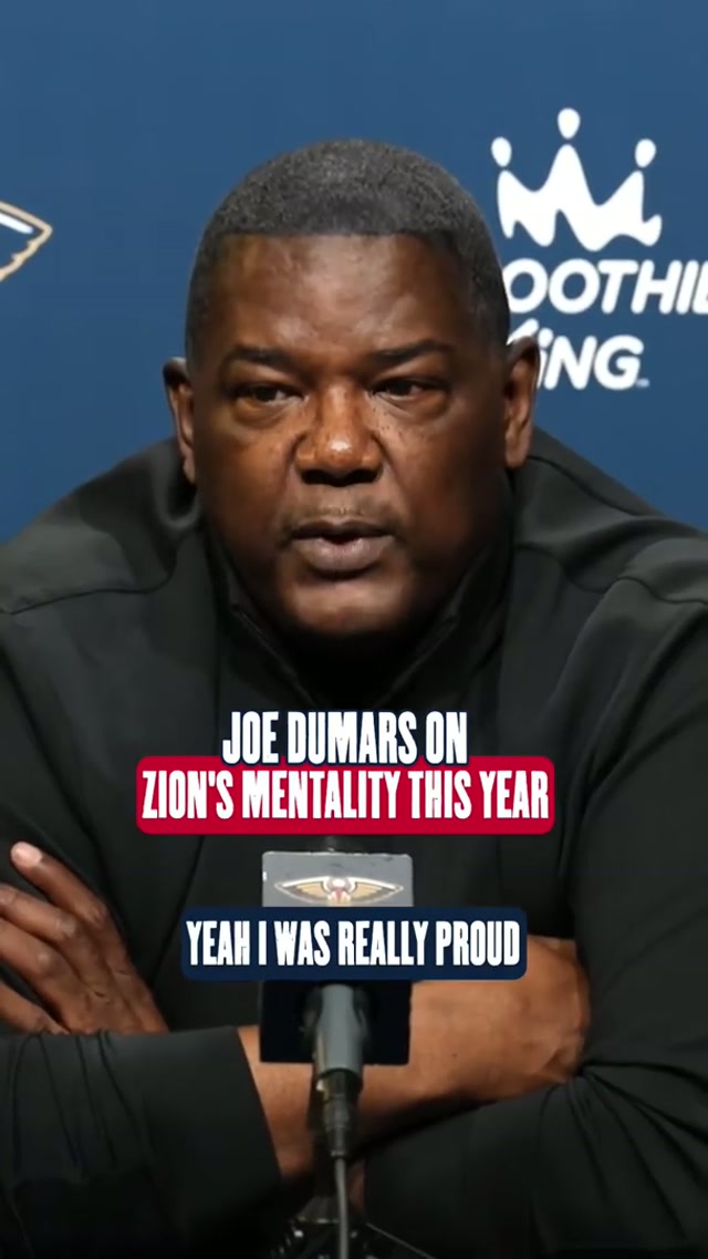 Joe Dumars on Zion’s mentality this year 🔊 #zion #zionwilliamson #mentality #thisyear #proud 