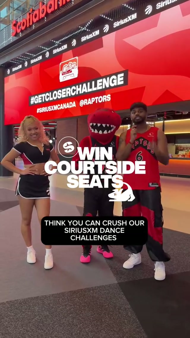 Still time to get closer. Still time to go courtside 👀🏀

If you haven’t entered yet, this is your sign! The SiriusXM Dhamaka and Mixtape: North Get Closer TikTok dance challenges are still open, and courtside seats to the March 15 Toronto Raptors game are up for grabs. 🔥✨

We teamed up with @SiriusXM Canada to bring two chances to win:
💃 Duet the Dhamaka dance set to @opinder.dhillon’s “Cookie” — spinning on SiriusXM Dhamaka (Ch. 796)
🕺 Or hit the Mixtape: North choreo to @sincerelytobi, Saukrates & Jully Black’s “Who’s Driving You?” — spinning on Mixtape: North (Ch. 164), the home of Canada’s real hip-hop heat.

How to enter:
• Follow @SiriusXMCanada on TikTok
• Duet this video and do the Dhamaka or Mixtape: North dance
• Tag @SiriusXMCanada. Each unique duet counts towards 1 entry!

A total of two (2) winners for the Giveaway will be selected.

The Giveaway is only open to individuals who are legal residents of Ontario and who are at least eighteen (18) years of age at time of entry. No purchase necessary. Skill testing question required. Ends: 11:59PM ET 03/05/2026. Full rules in bio.

Song Credits:
SiriusXM Dhamaka
Song: Cookie
Artist: Opinder Dhillon

Mixtape: North
Song: “Who’s Driving You?”
Artist: TOBi, Saukrates, Jully Black
#Raptors #GetCloserChallenge #GetCloser