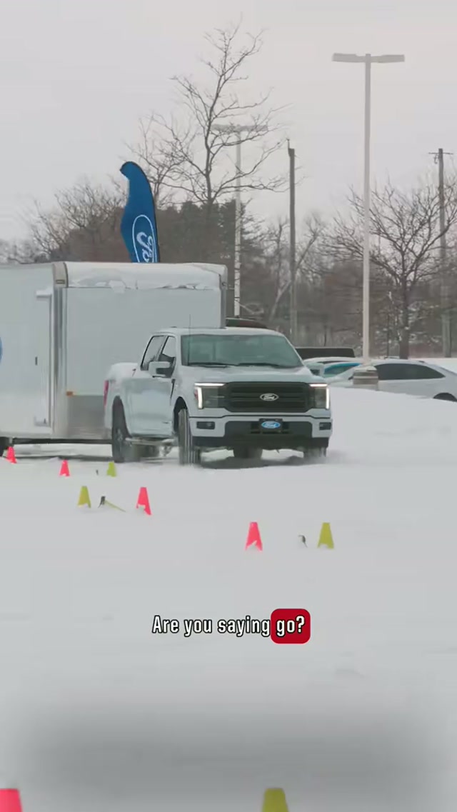 We’re back with another challenge with @fordcanada and this time it’s all about precision 💪 

Akil and JYD are testing their driving skills, this time with a Ford F-150, watch to see who wins... 🏀🚗