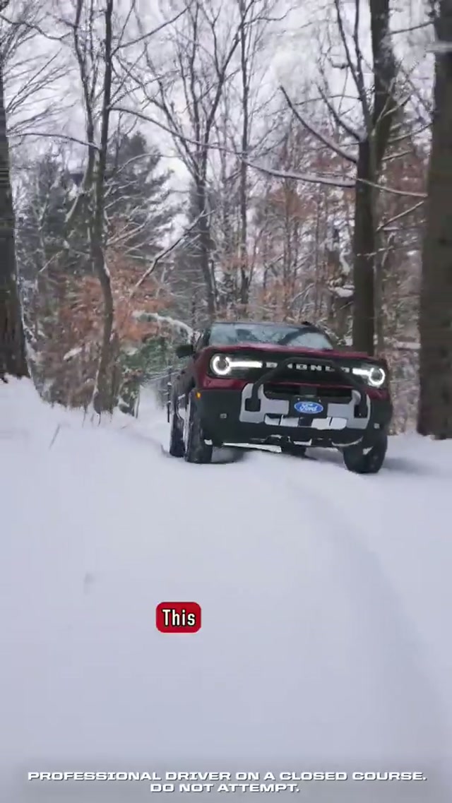 The Toronto Raptors & @fordcanada are in their final challenge, buckle up! Out here, it's all about control & precision in the Ford Bronco Sport.🏀🚗