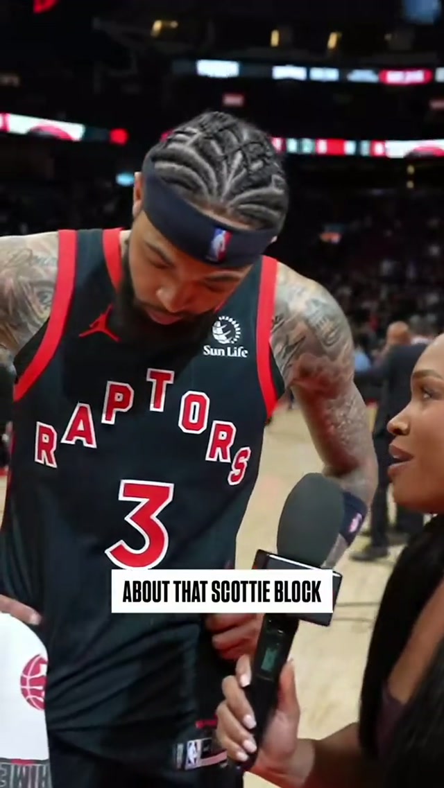 THAT'S OUR DEFENSIVE PLAYER OF THE YEAR 😤 #raptors #nba #fyp 